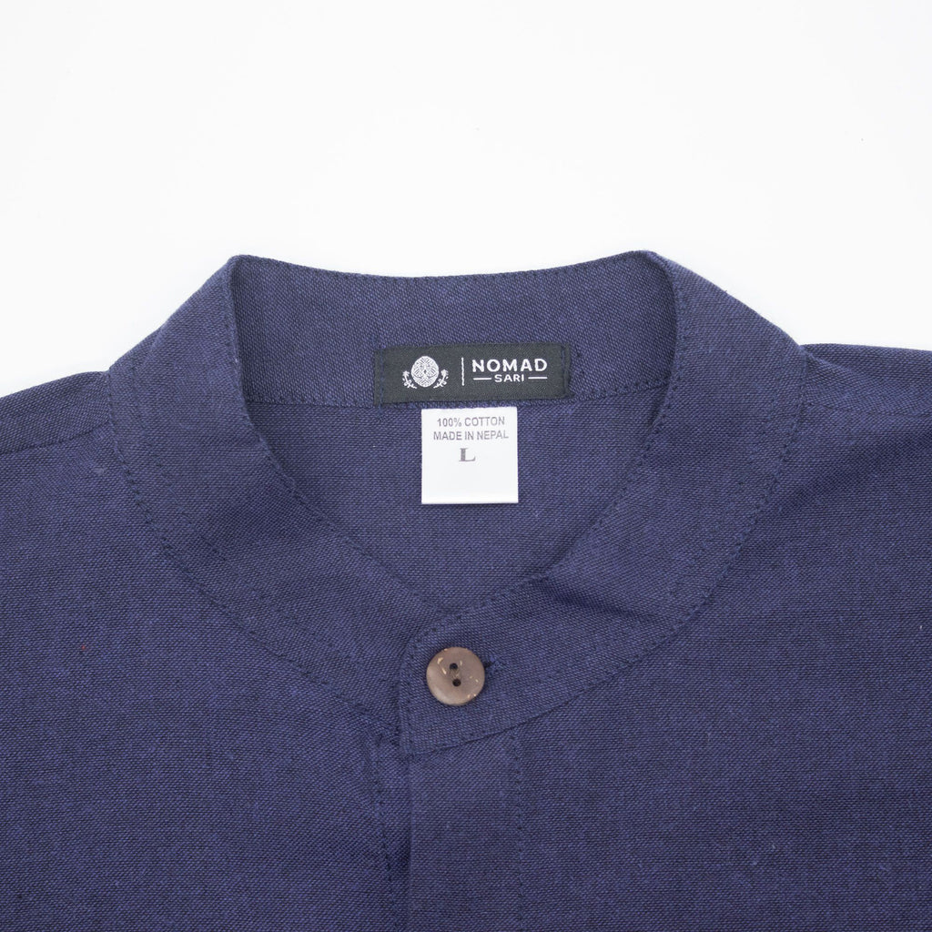 Nomad Sari Kathmandu Shirt - Indigo - Medium