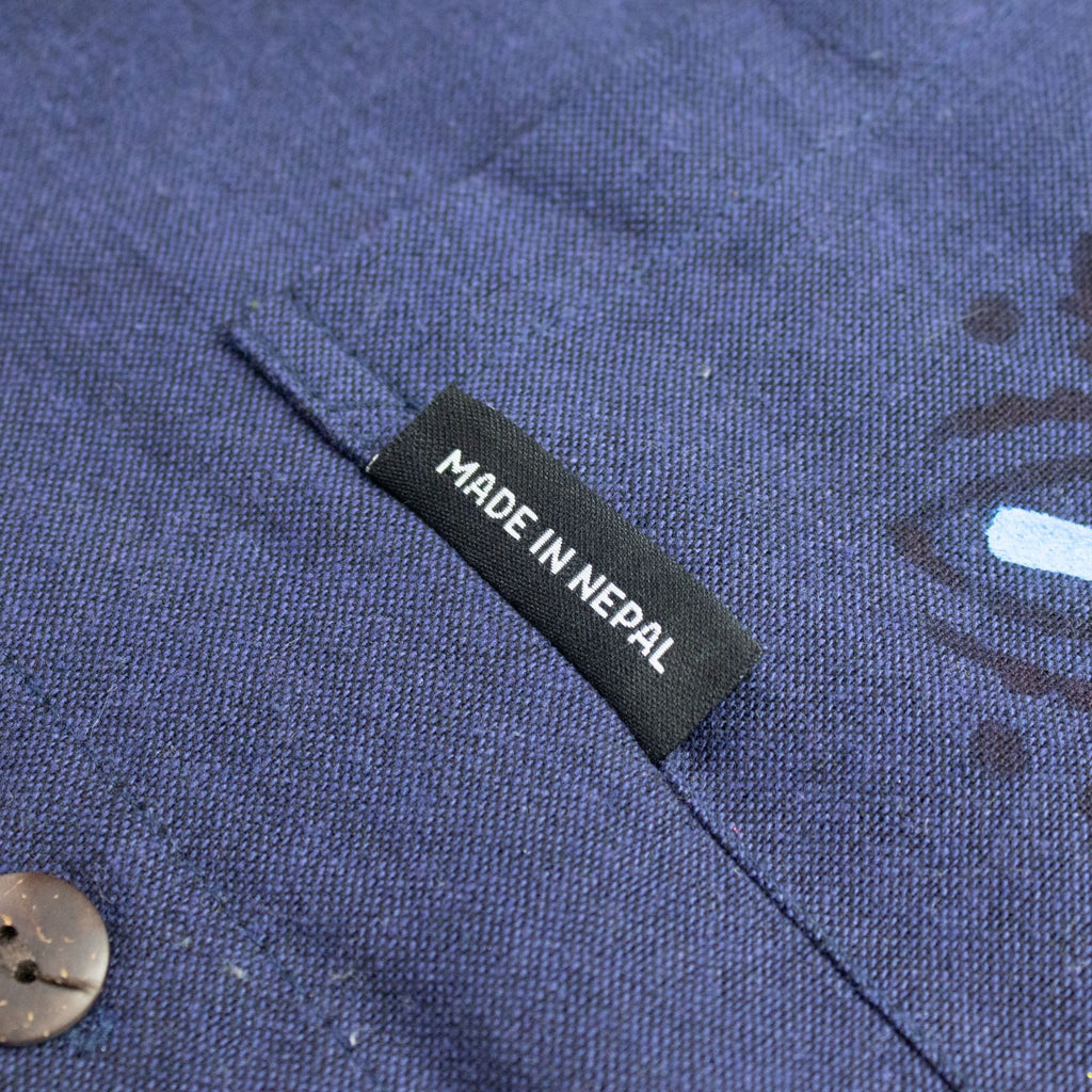 Nomad Sari Kathmandu Shirt - Indigo - XL