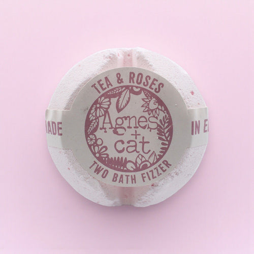 Agnes + Cat Bath Fizzer - Tea and Roses