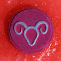 Set of Zodiac Bath Fizzers with Horoscope -  Aries