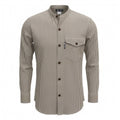 Nomad Sari Grandad Shirt - Grey Stone - XL