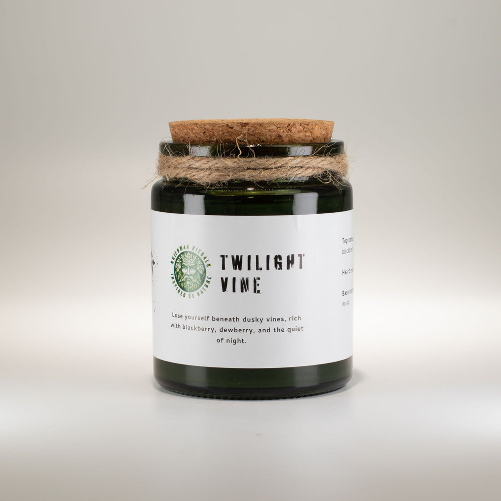 Greenman Woodwick Soy Candle - Twilight Vine