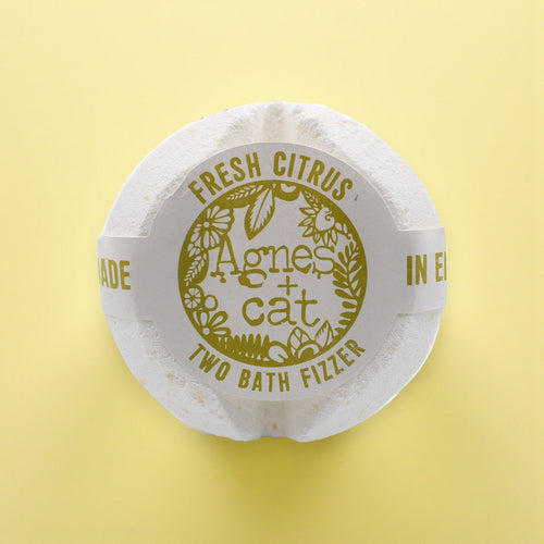Agnes + Cat Bath Fizzer - Fresh Citrus