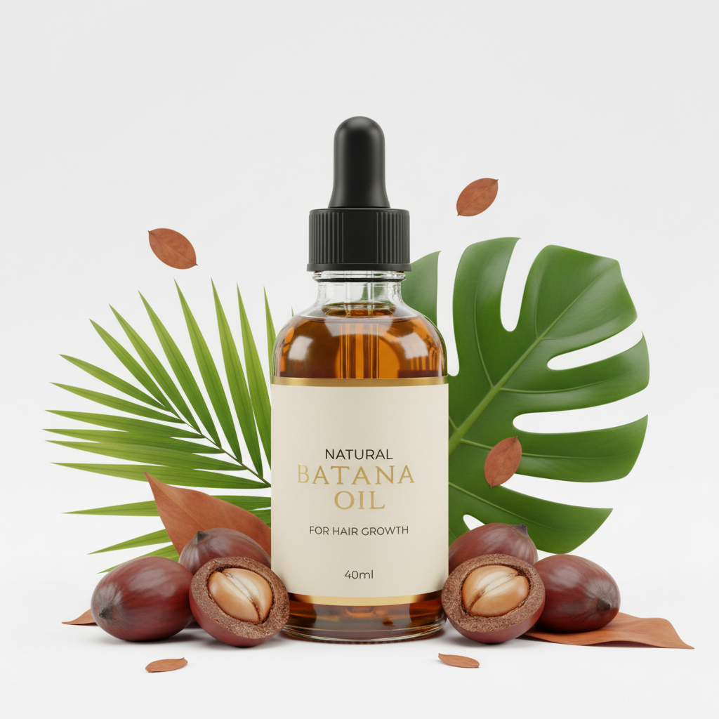 Natural Batana Oil For Hair Growth Pure Batana Oil Hair Shine Strength 40 ML