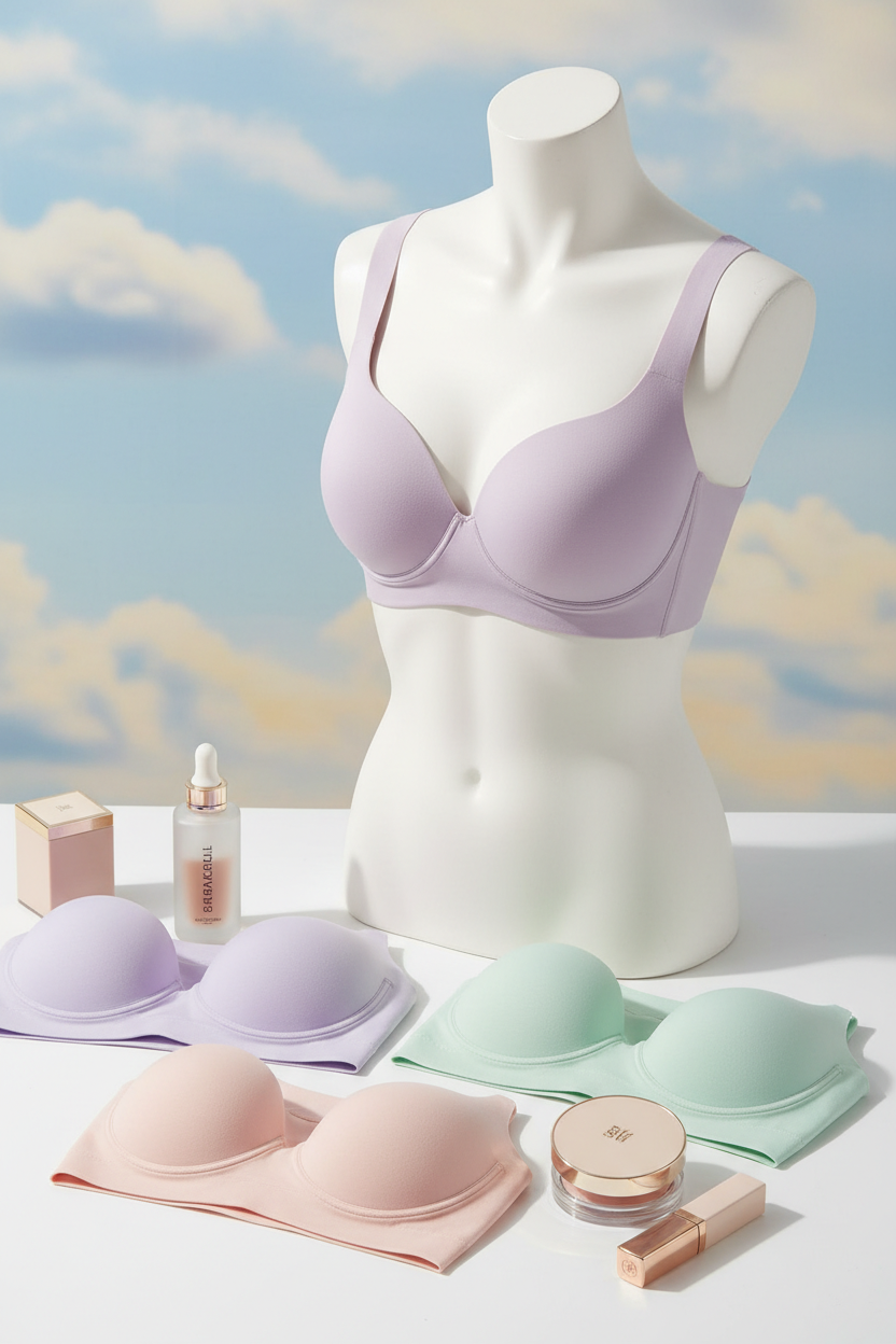 Seamless Bra for Women, Push-Up Wireless Bralette / Lingerie